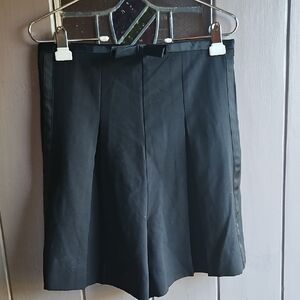 Elevenses Pleated Tuxedo Shorts